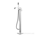 Best Selling High Quality Brass Floor Mounted Freestanding Bathtub Faucet With Hand Shower